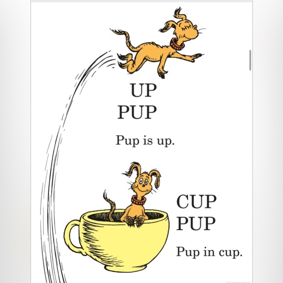 NWT ⚜️♥️⚜️ “Hop On Pop" by Dr. Seuss - Hardcover Book Club Edition - Picture 3 of 11